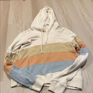 Faherty Multicolor Striped Hoodie
